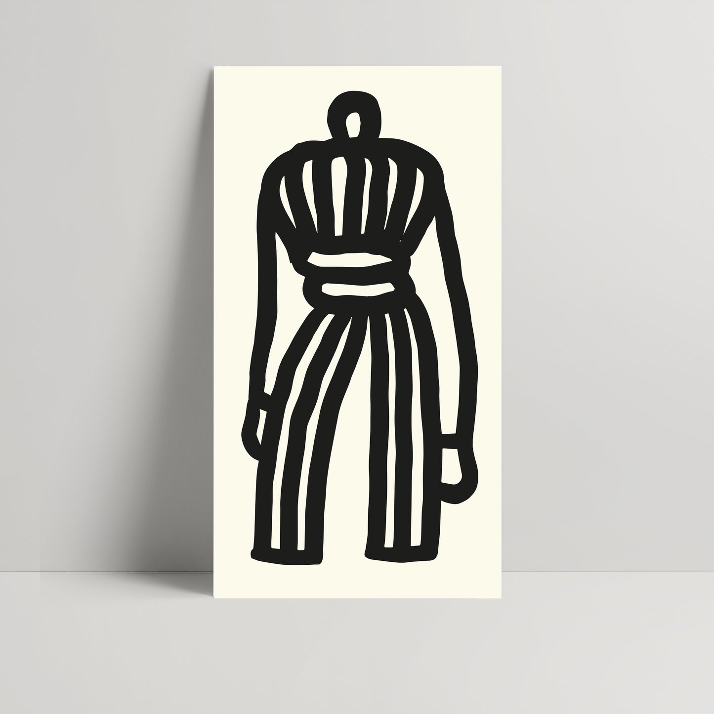 I am Confidence - 54 x 100 cm - hand painted