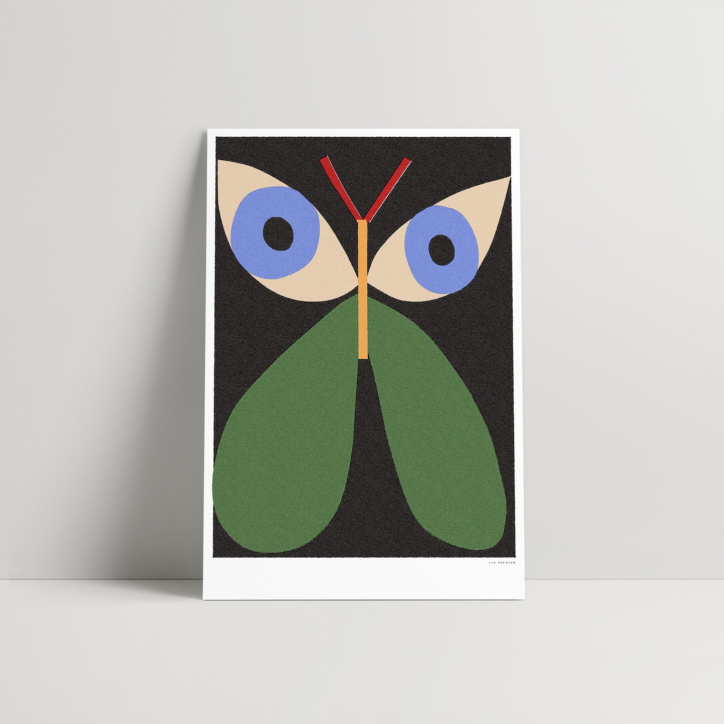 Angry Butterfly - 40 x 60 cm
