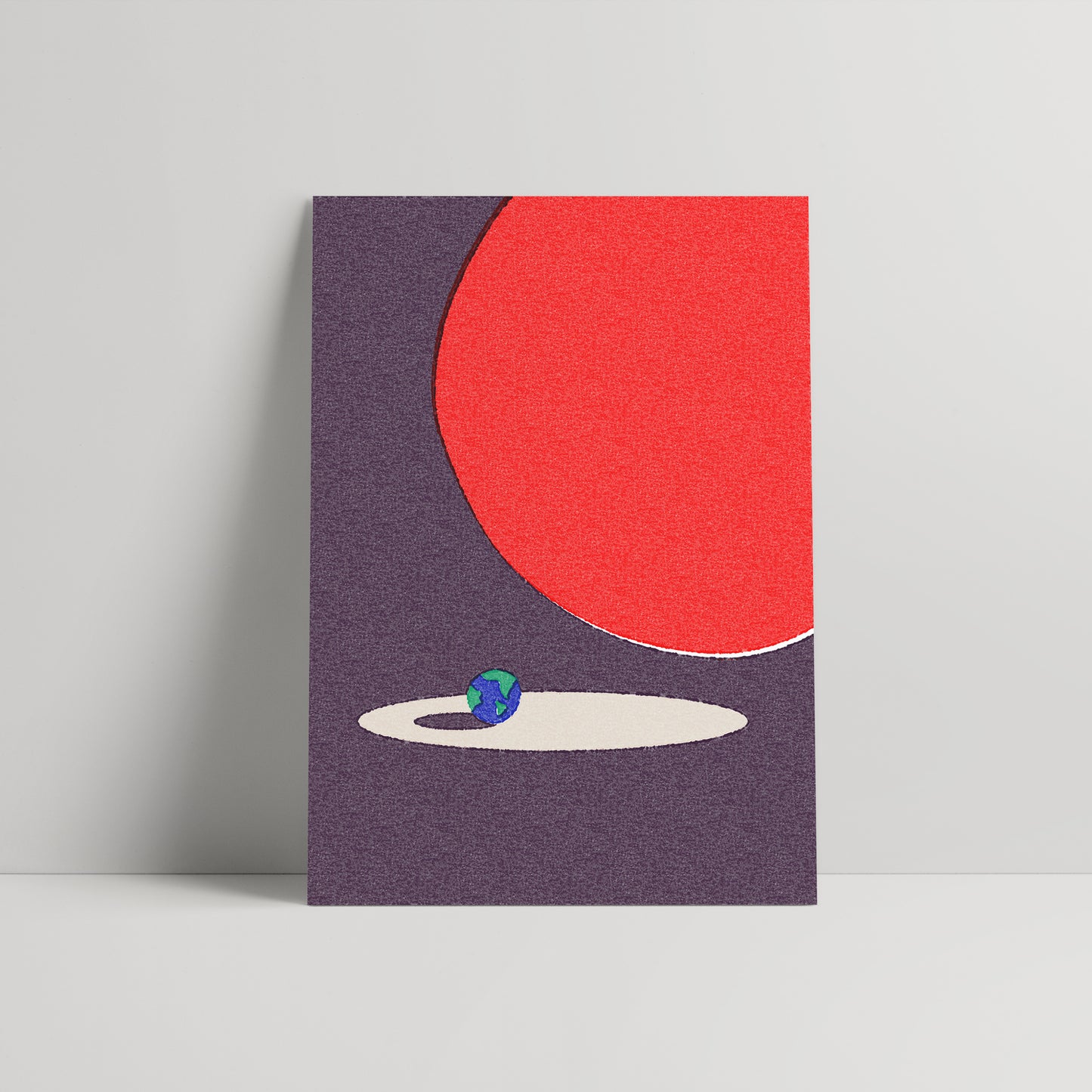 The Lonely Planet - 70 x 100 cm
