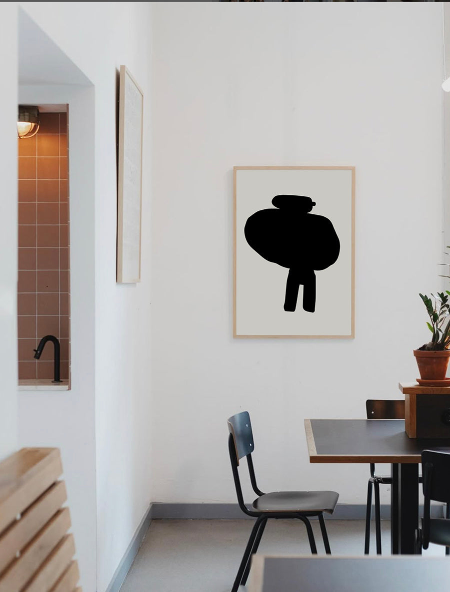 I am Dude - 50 x 70 cm - hand painted