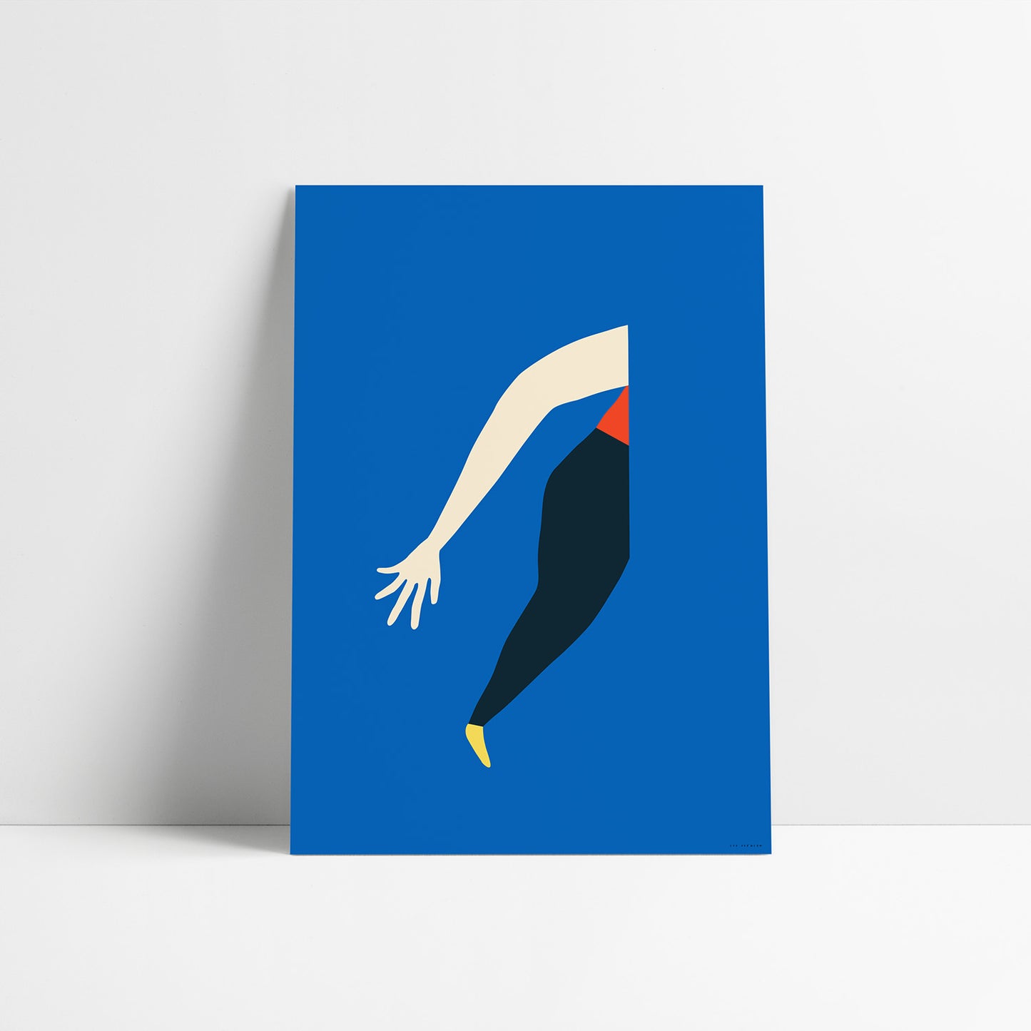Vanish man - 50 x 70 cm