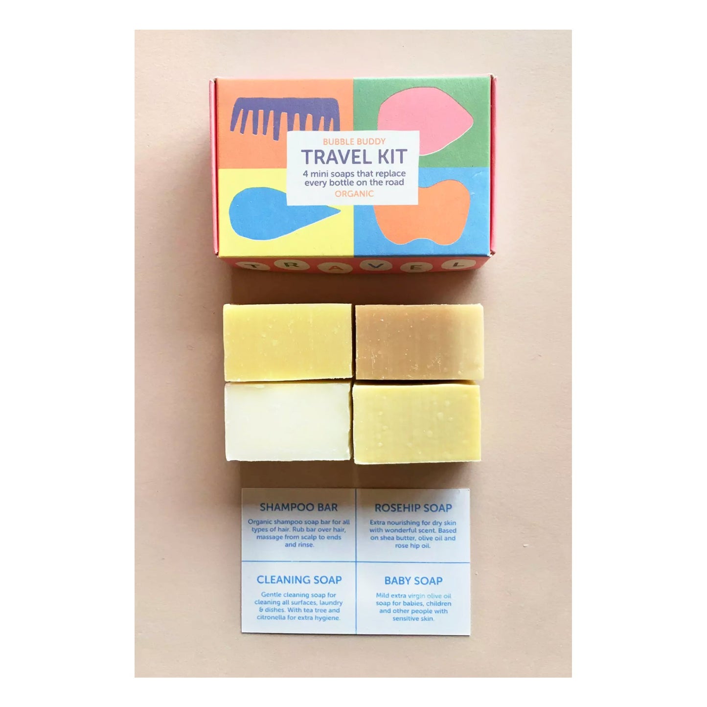 ORGANIC SOAP - TRAVEL KIT