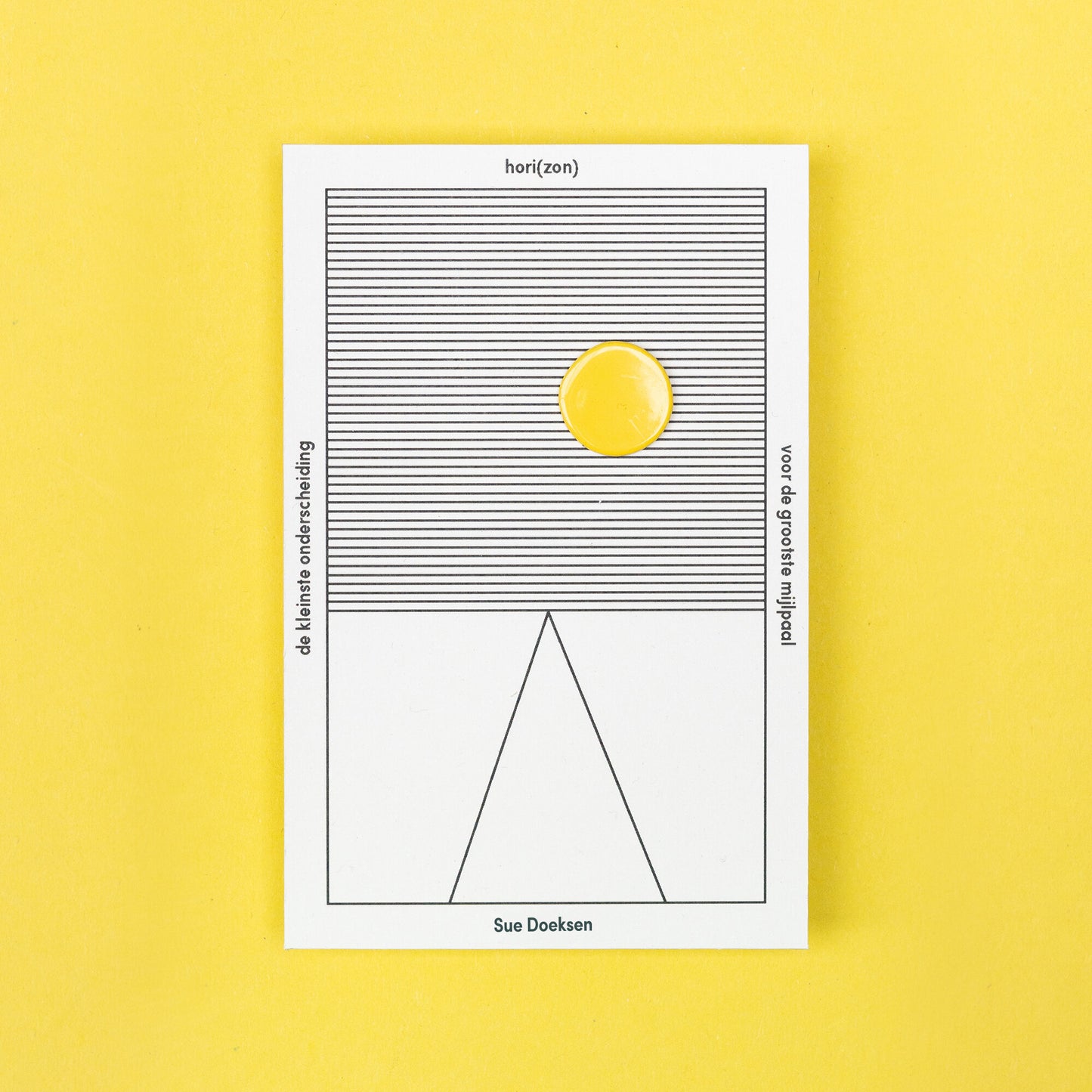 Horizon pin