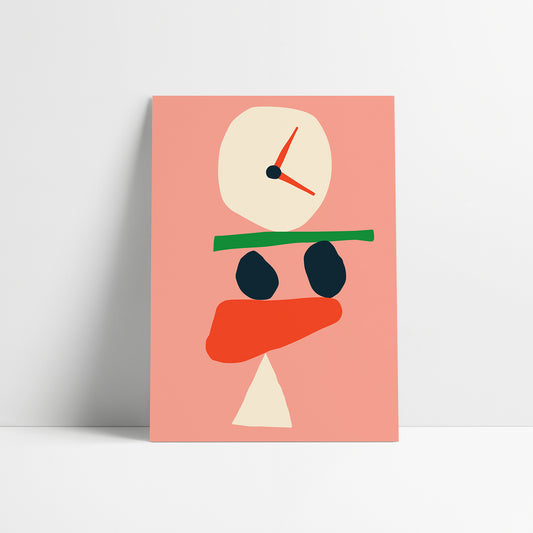 Clock - Poster 50 x 70cm