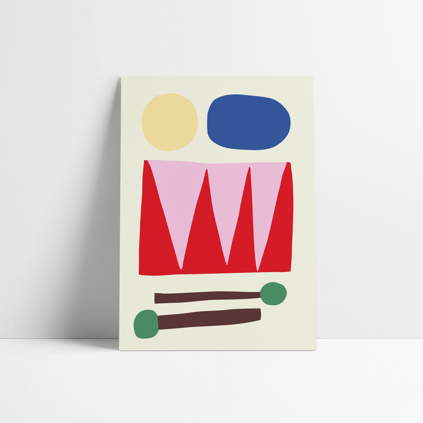 Circus shapes - 50 x 70cm