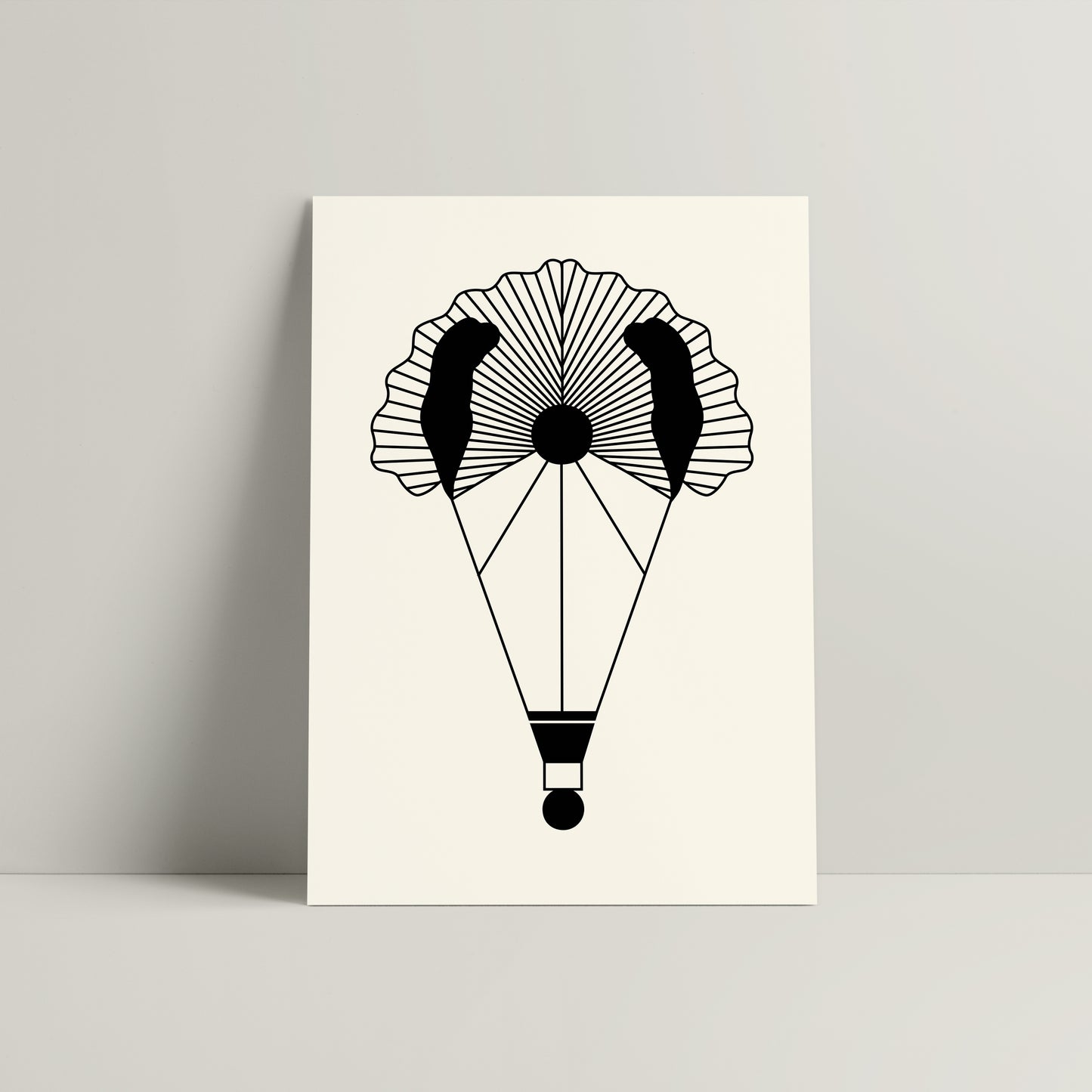 Flying object #1 - 50 x 70 cm