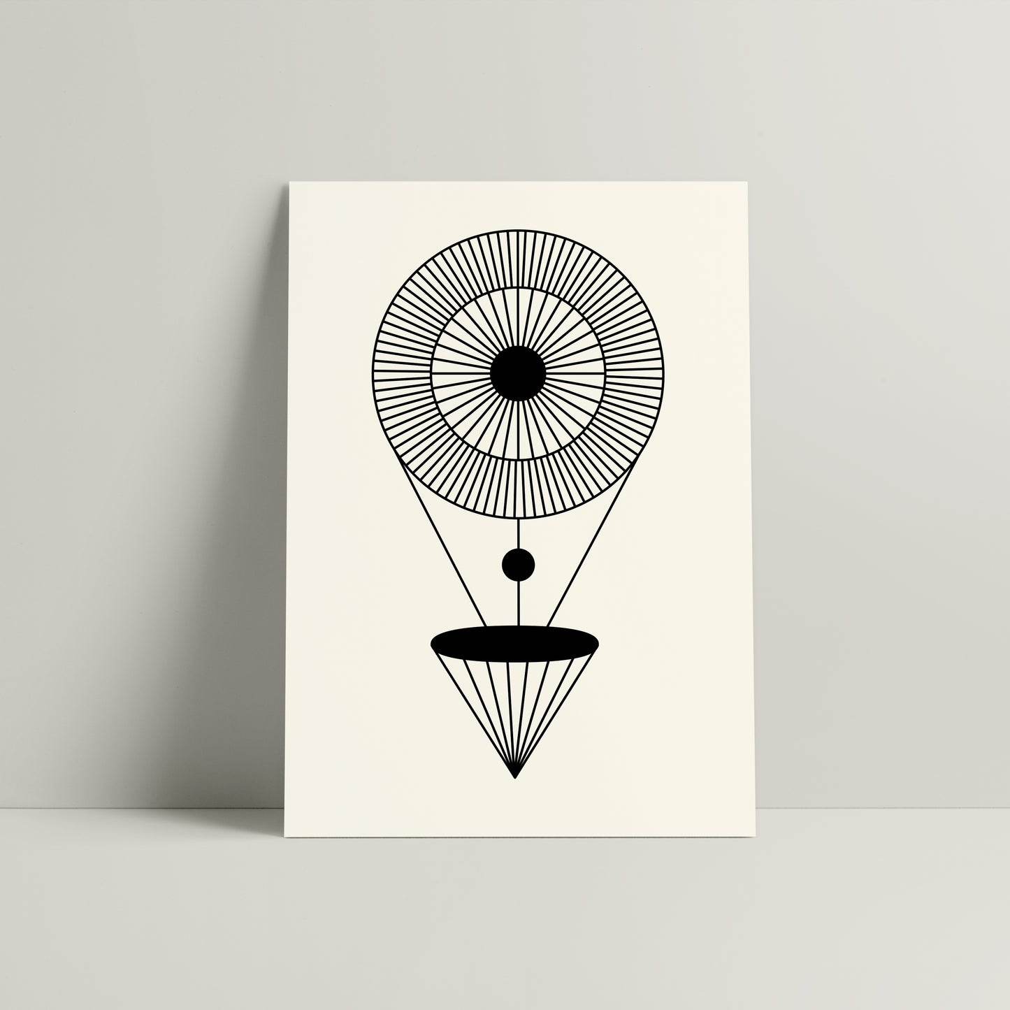 Flying object #3 - 50 x 70 cm