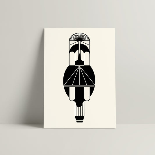 Flying object #4 - 50 x 70 cm