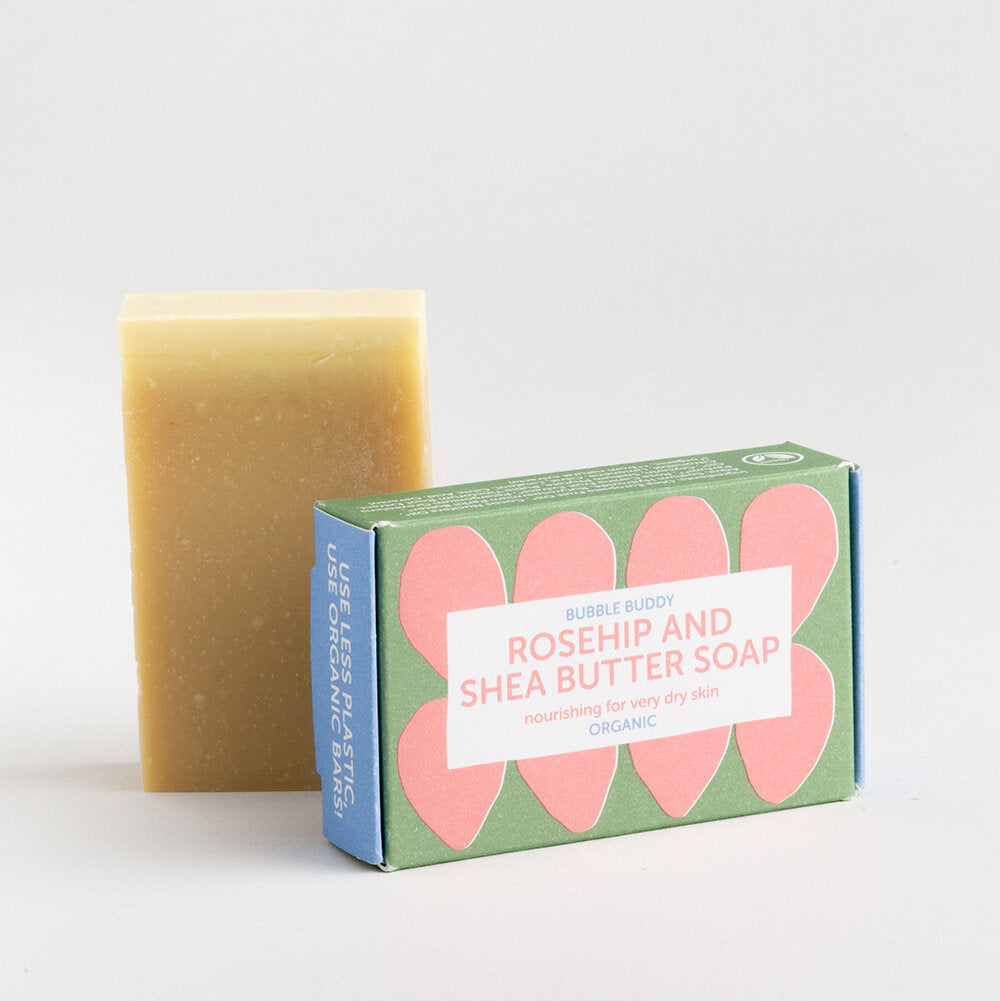 Organic shower and bath soap