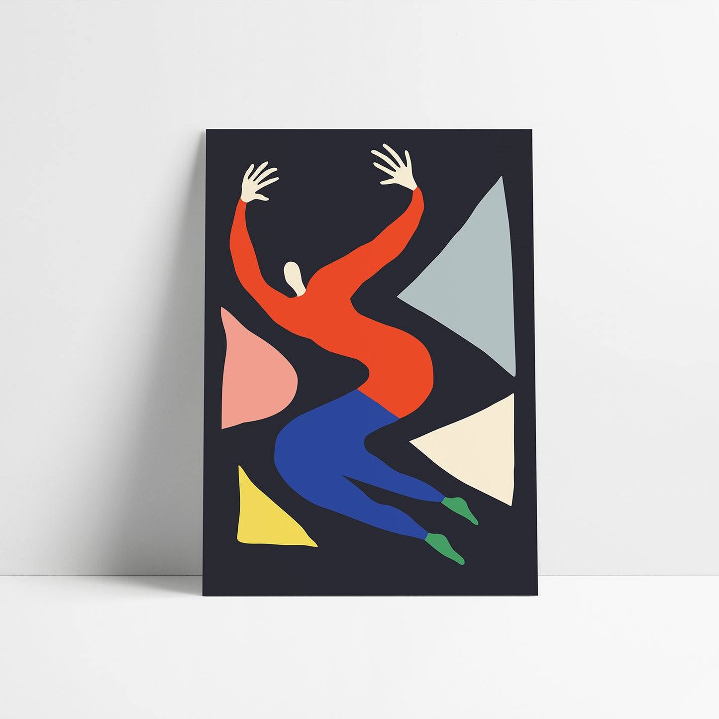 Zig zag poster - 50 x 70 cm